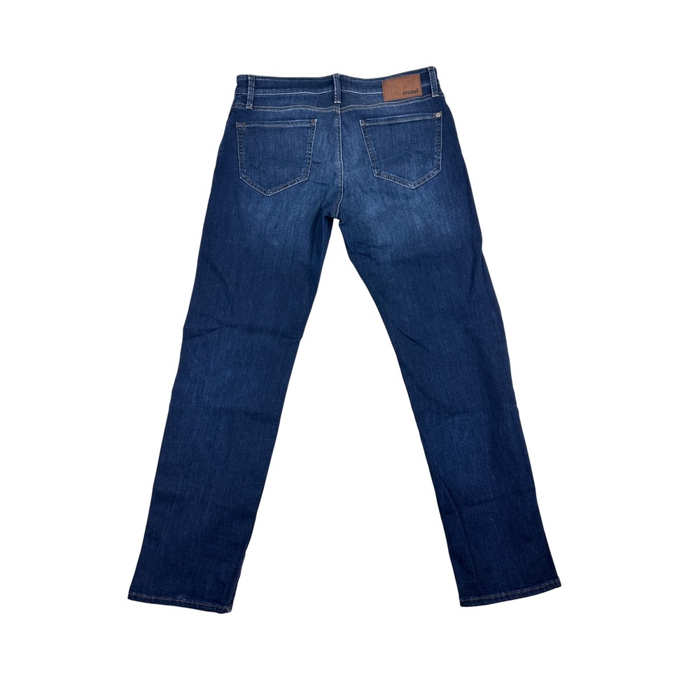 Mavi Zach Jeans Mens 32x32 Blue Straight Leg Stretch Denim (Fits 32x31) - Picture 2 of 12